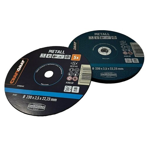 CRAFTOMAT Rezni disk A30Q-BF (Prikladno za: Metal, Promjer rezne ploče: 230 mm, 5 Kom.) Cene