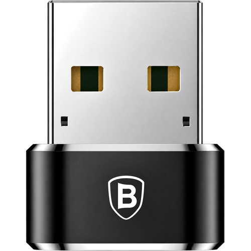 Baseus adapter USB-A v USB-C črne barve Slike