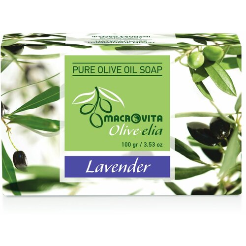 Macrovita pure olive oil soap Lavender Slike