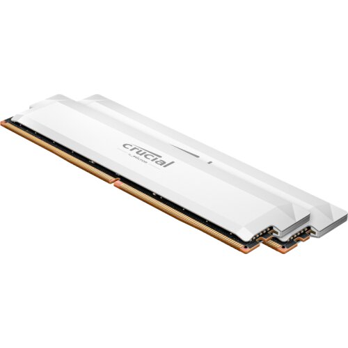 Crucial Pro 32GB Kit (2x16GB) DDR5-6400 UDIMM CL38, 1.35V, Bel Cene