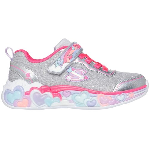 Skechers športni copat 302697L SMLT ETERNAL HEART LIGHTS D silver 34 Cene