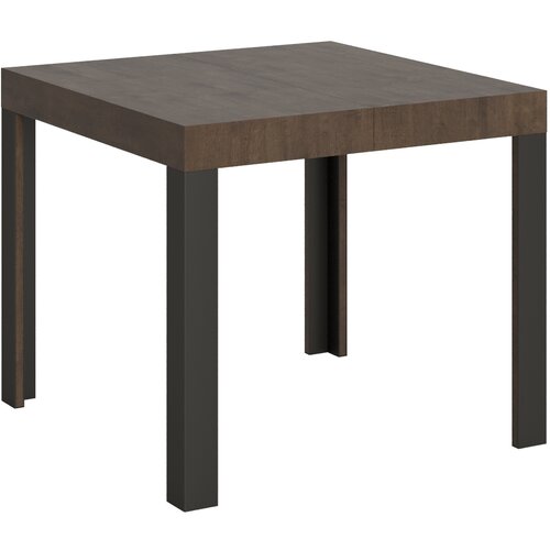 Itamoby &amp;nbsp; Linea (90x90/246 cm) - oreh, barva nog: antracit - raztegljiva jedilna miza, (20842158) Slike