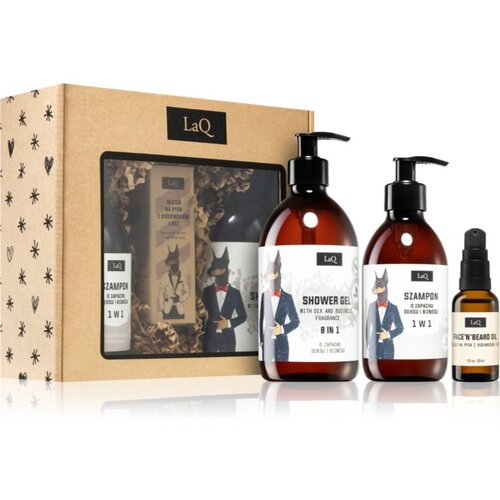 LaQ Doberman poklon set (za tijelo i lice) za muškarce Cijene
