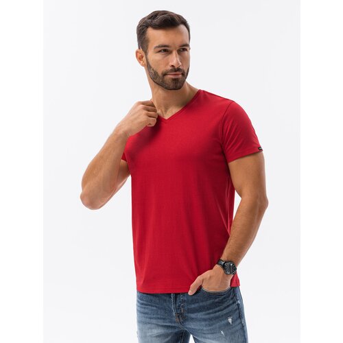 Ombre Classic BASIC men's shirt with a serape neckline Cene