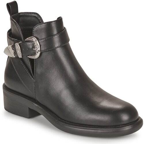 Only ONLBLOOM-5 PU BUCKLE BOOT Crna Slike