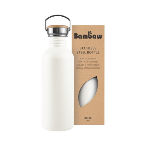 Bambaw Boca od nehrđajućeg čelika - Polar White Slike