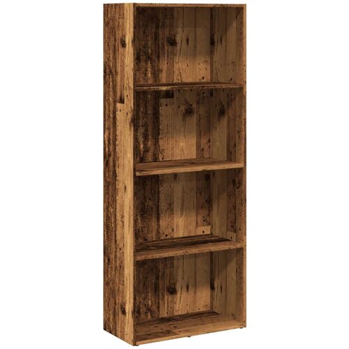 VidaXL Regal za knjige boja starog drva 60x30x152 cm konstruirano drvo Slike