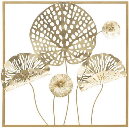 Mauro Ferretti Zidni ukras Gold Flowers Slike