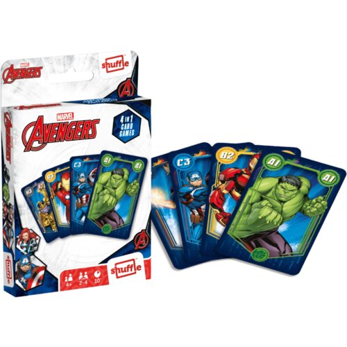 Cartamundi 108682992 Karte Marvel Maščevalci 4v1, (21664662) Cene