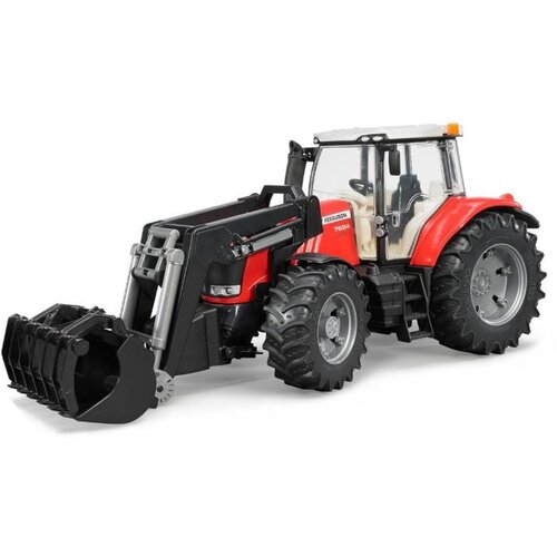 Bruder Igračka traktor s čelnim nakladalcem Massey Ferguson 03047 Slike