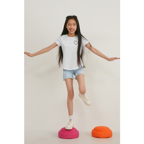 CA šorts za devojčice, Svetloplavi Cene