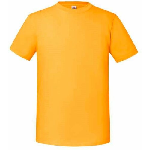 Fruit Of The Loom Iconic 195 Ringspun Premium Men's Yellow T-shirt Slike