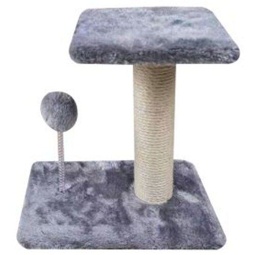  Grebalica za mačke sa postoljem i lopticom na federu 26x18x25 cm Cene
