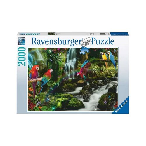 Ravensburger Puzzle - Pisane papige v džungli, 2000 delov Cene