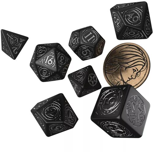 Other The Witcher Dice Set. Yennefer - The Obsidian Star Slike