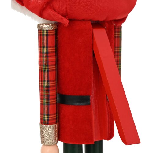  Božićni nutcracker TURKU Crvena i Crna 50 cm Slike