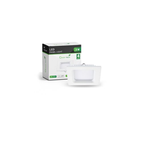 Greentech LED PANEL 3W,4200K, UGRADNI, KVADRATNI CX-S01-3NW Cijene