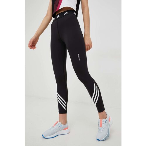 Adidas Pajkice za vadbo Techfit ženske, črna barva Slike