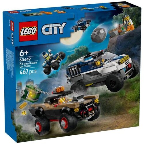 Lego LEGO&reg; City - Terenski policijski avtomobilski pregon (60449) Cene