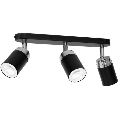 PLAFONSKA spot svetiljka RENO 3xGU10/8W/230V crna/hrom Cene