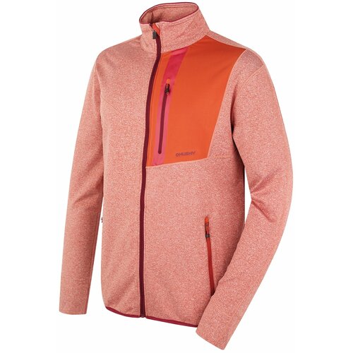 Husky Men's sweatshirt Ane M dk. brick orange Slike