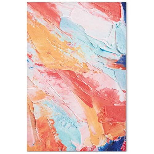  Slika - Spring Shades - A Colorful Mix of Warm and Cool Tones on Canvas 80x120 Cijene