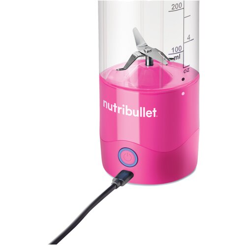 Nutribullet NBP003BP Prenosni me&amp;scaron;alnik za smoothie, svetlo roza, 475ml 0C22300174 Slike