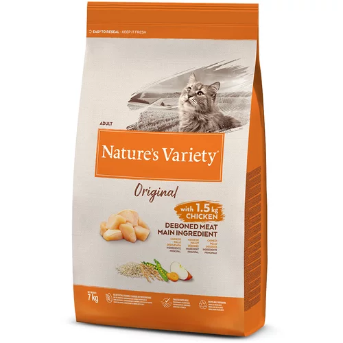 Nature's Variety Original piščanec - Varčno pakiranje: 2 x 7 kg
