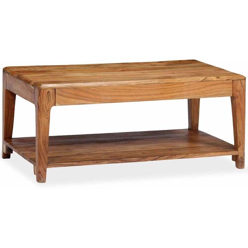  Stolić za kavu od masivnog drva 88 x 50 x 38 cm Cijene