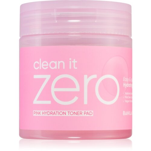 BANILA_CO clean it zero Pink Hydration Toner Pad blazinice natopljene tonerom s hidratantnim učinkom 70 kom Slike