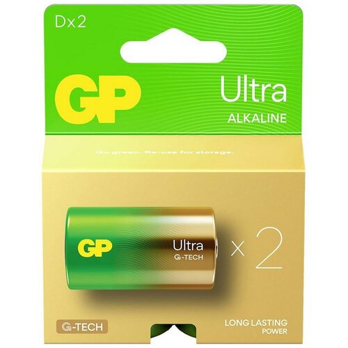 GP Batteries Ultra Alkalna D GP baterija 13AU (LR20) 2 kosa, (21233314) Cene