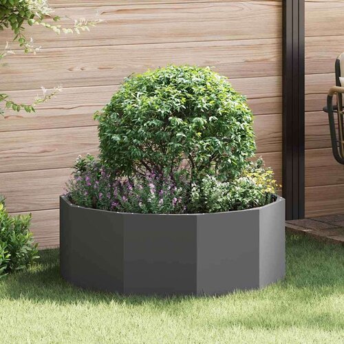 vidaXL Sadilica Crna 90 x 90 x 35 cm Čelik Cene