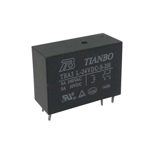 Tianbo Electronics relej za tiskanu pločicu 24 v/dc 8 a 2 radni kontakt TRA3 L-24VDC-S-2H 1 kom. Cene