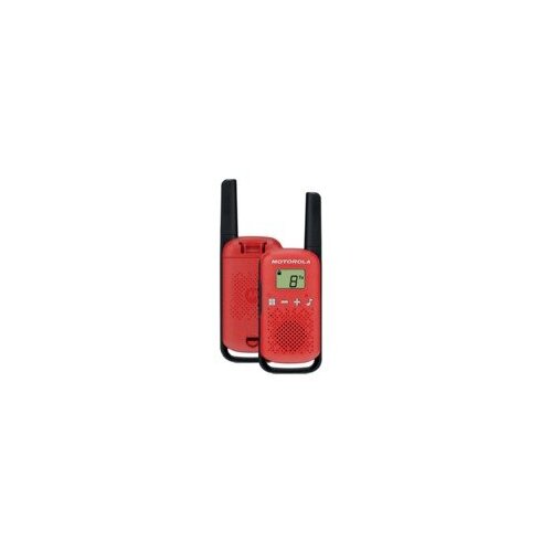 Motorola TALKABOUT T42 Rdeča &ndash; set 2 walkie-talkie naprav, domet do 4 km Cene