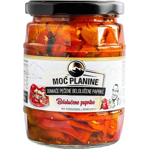 Moć planine paprika pečena belolučena 580G