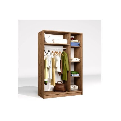 Hanah home Ormar Kardelen 1600-119, 120x180x51.8 cm, , Smeđa Slike
