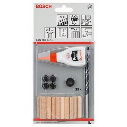 Bosch Set vložkov F. 6 mm 2607000449 Cene
