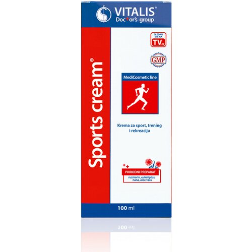 Vitalis Doctors group vitalis sportska krema, 100ml Slike