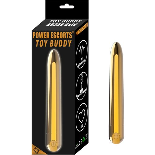  Glatki vibrator u zlatnoj boji BR 256g Cene