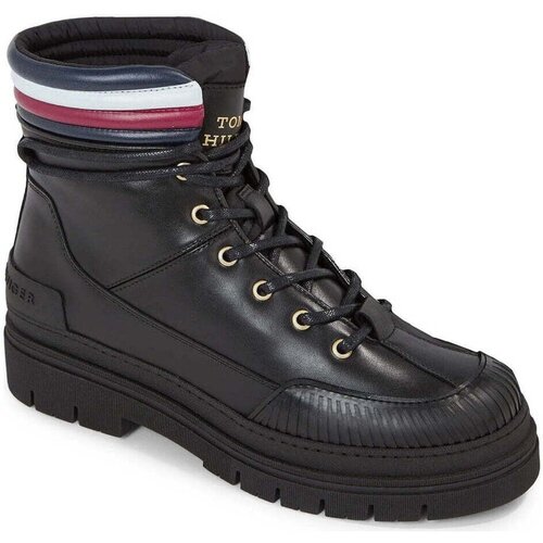Tommy Hilfiger Gležnjarji - Črna Cene