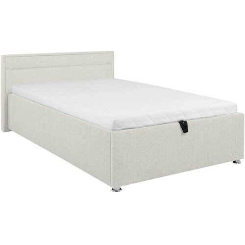 MID.YOU OBLAZINJENA POSTELJA 120 cm x 200 cm , les, kovina, umetna masa, tekstil krem barve Slike