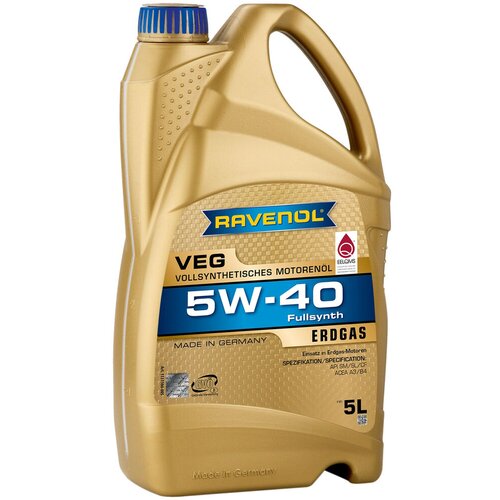 RAVENOL Ulje za motor VEG, 5W-40, 5L Cene