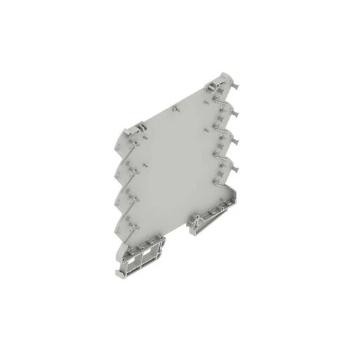Weidmüller CH20M6 BP 4P-4P BUS AGY LF 1 1293807 osnovni element kućišta za profilnu šinu zatvoreno, za montažu na din-letvu 6.1 x 110.7 plastika siva 50 St. Cijene
