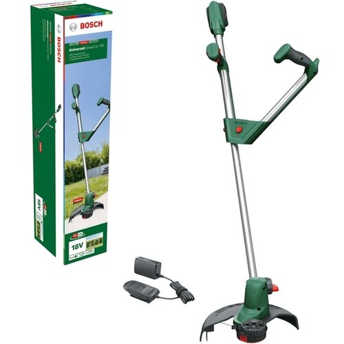 Bosch akumulatorska kosilnica z nitjo UniversalGrassCut 18V-260 06008C1D03 Cene