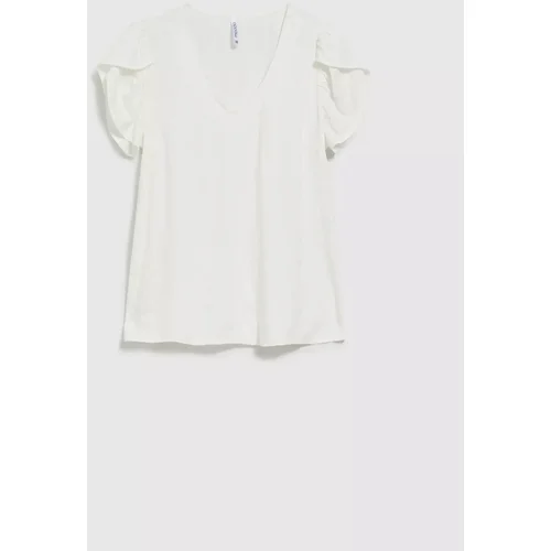 Moodo Women's blouse - ecru white