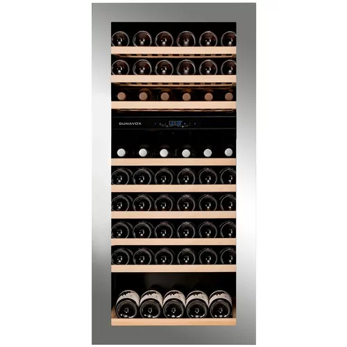 Dunavox hladilnik za vino Glance-72 - Srebrna