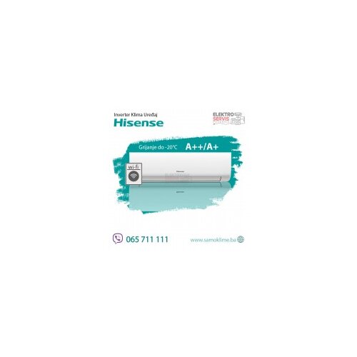  Inverter klima uređaj HISENSE WINGS HI NANO 24K-KB70YR3E -20C Cijene