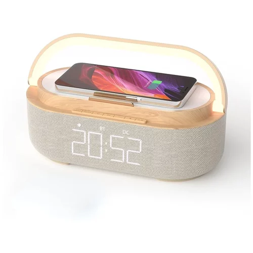 Moye Aurora Plus Radio Lamp With Clock And Wireless Charger
