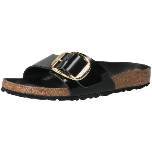 Birkenstock Natikače s potpeticom 'Madrid' zlatna / crna Cene
