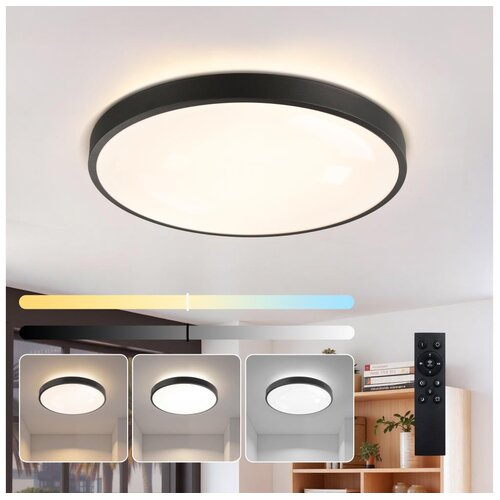  Brilagi - LED prigu&scaron;iva svetiljka GLASS POOL DOUBLE LED/60W/230V 50 cm crna + daljinski upravljač Cene
